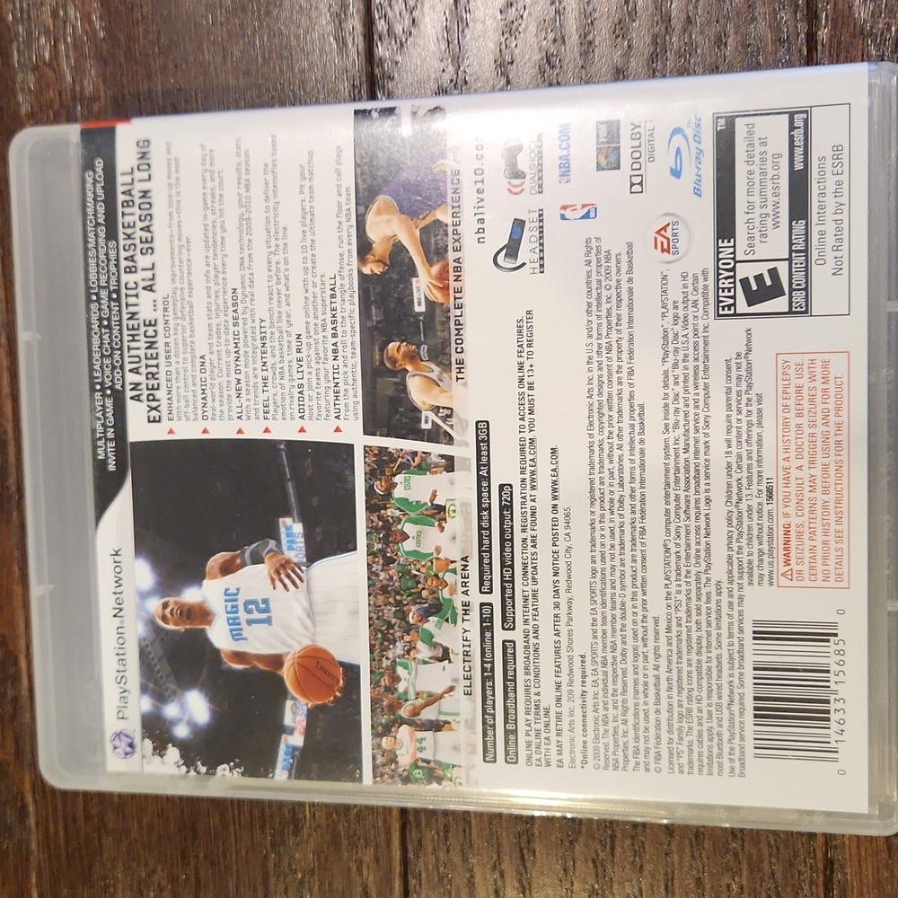 PS3 NBA Live 10 - Picture 3 of 3